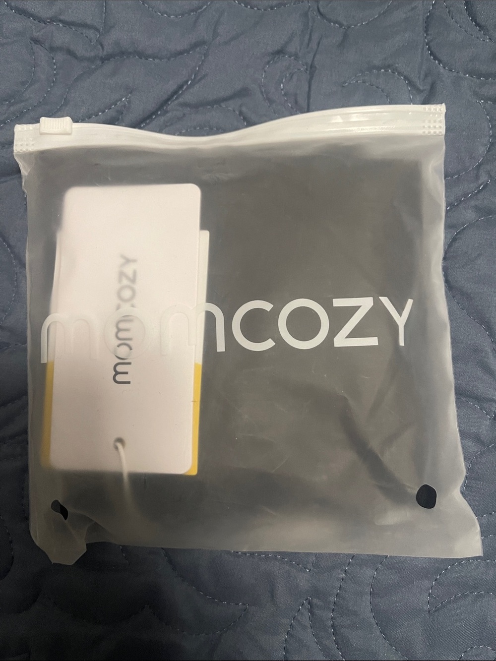 Momncozy Black Nursing Bra - Sleek Supportive Comfort